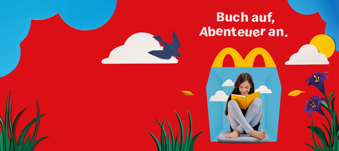 Buch auf, Abenteuer an!