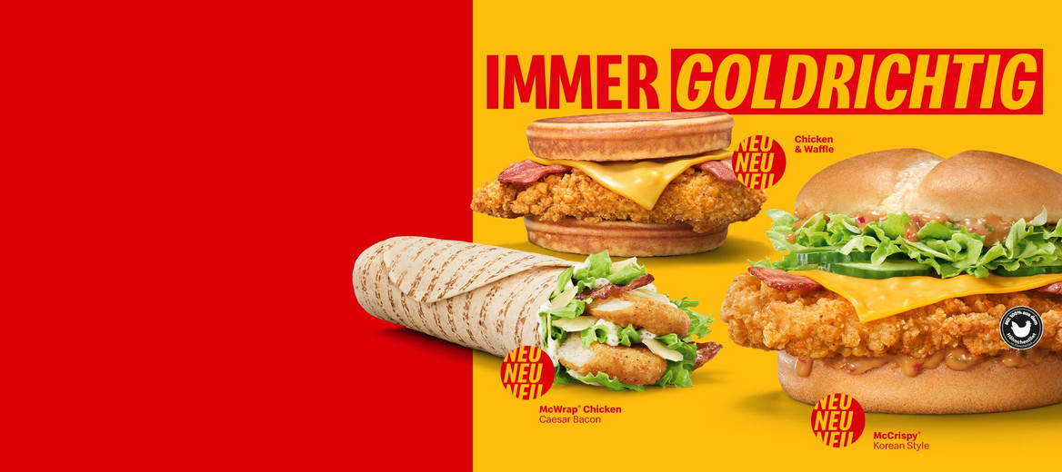 Unser tasty, juicy, crispy Chicken!