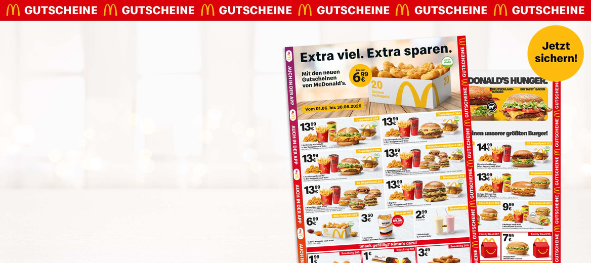 Endlich wieder neue Gutscheine!